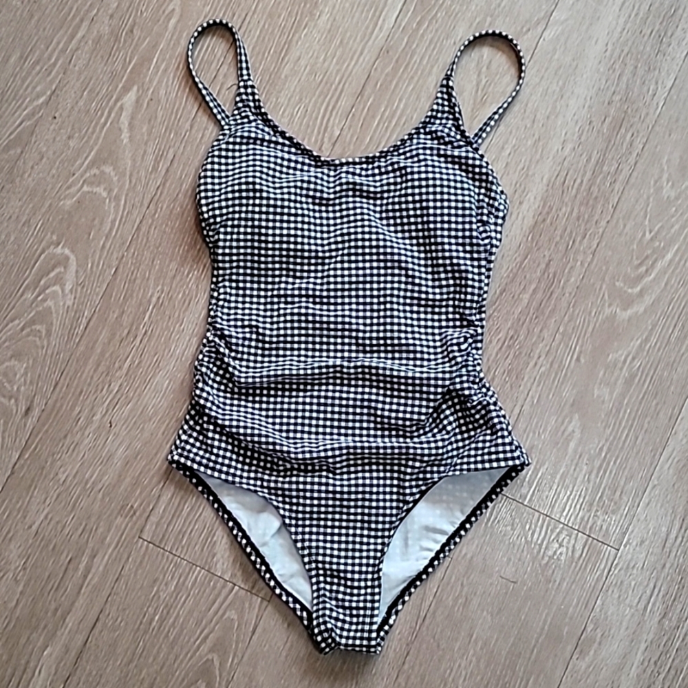 Checkered Bathing Suit